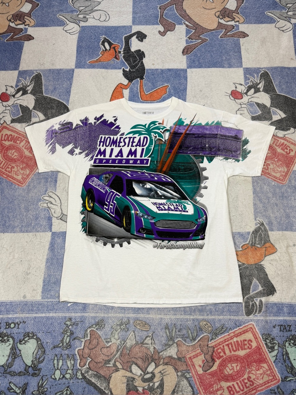 Y2K nascar aop tee